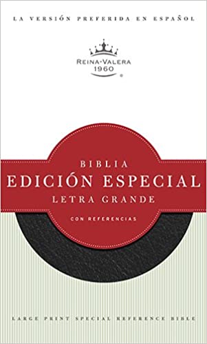 BIBLIA RVR 1960 LG ED.ESP/REF.NEGRO PIEL FABRICADA