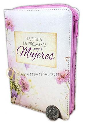 LA BIBLIA DE PROMESAS PARA MUJERES- COMPACTA FLORAL INDEX