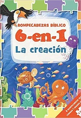 ROMPECABEZAS BIBLICO 6 EN 1: LA CREACION