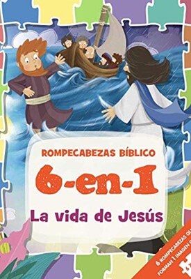 ROMPECABEZAS BIBLICO 6 EN 1: LA VIDA DE JESÚS