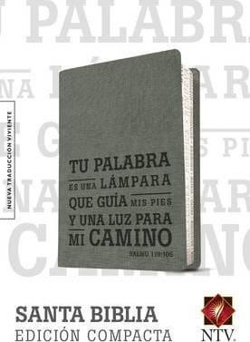 BIBLIA NTV COMPACTA -SALMO 119:105 CARBON