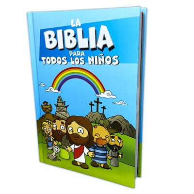 Biblia para todos los niños azul