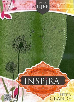 Biblia de Promesas "Inspira"/mujeres /LG/esp verde