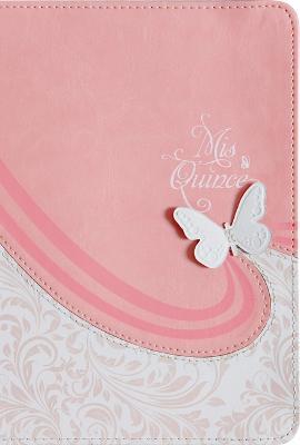 Biblia mis Quince RVR 1960 Rosa y Blanco