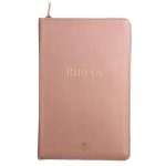 Biblia RVR60 065cz LG Clásica Rosa con cierre